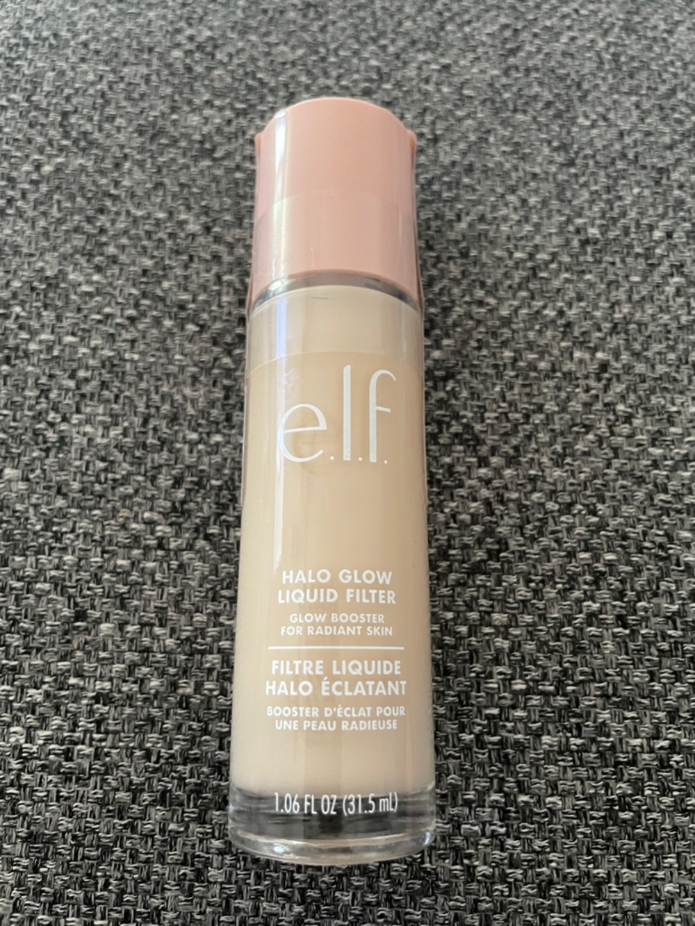 ELF Halo Glow Liquid Filter - Beige with Pink Cap